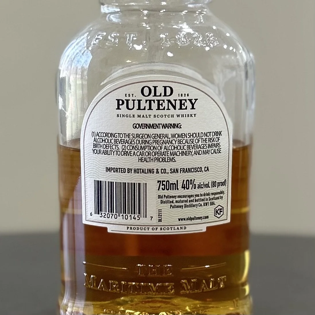Review #247 - Old Pulteney 12 Year — Me, My Wife & Whisky